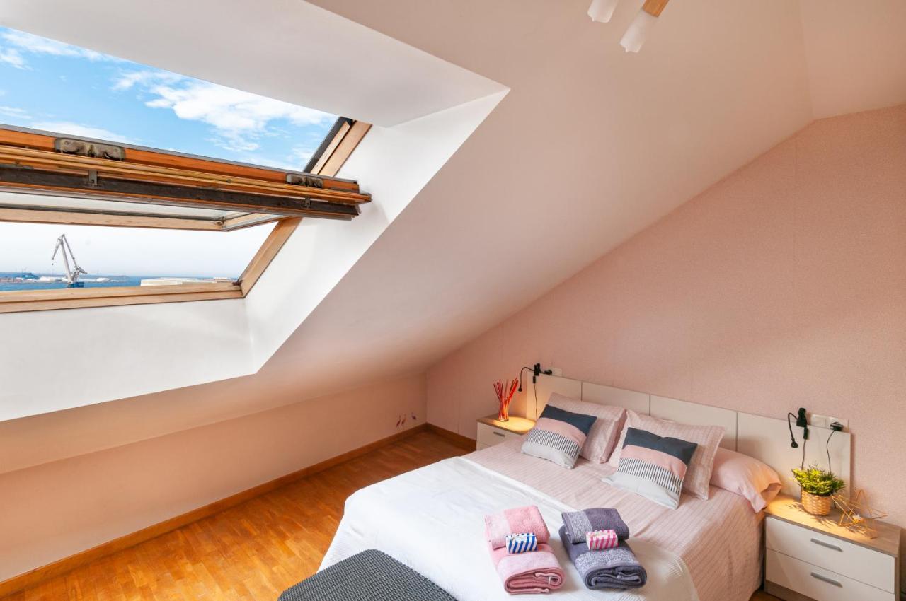 Duplex 21, Alojamiento Cerca De La Playa Con Wifi Gijón Esterno foto