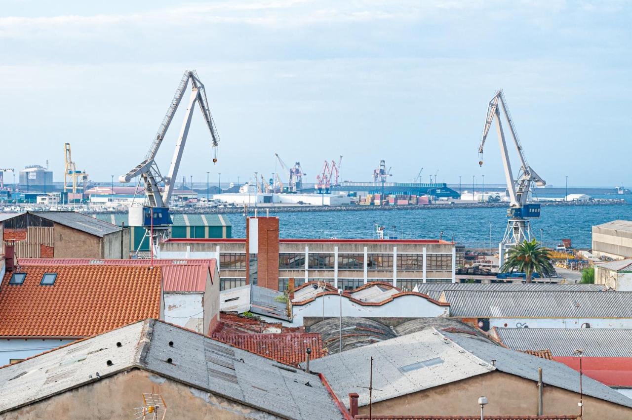 Duplex 21, Alojamiento Cerca De La Playa Con Wifi Gijón Esterno foto